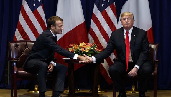 Francia exhortó a Estados Unidos que durante ese "periodo de discusiones" no imponga ninguna sanción a París. (Foto: AP)