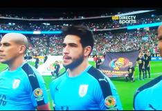 México vs Uruguay: himno chileno sonó en vez del uruguayo