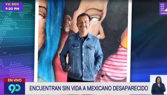 José Fernando Hernández Mora, ciudadano de nacionalidad mexicana fue reportado como desaparecido desde el pasado 8 de junio.&nbsp;(Captura: Latina)