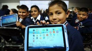 Escolares de cuatro regiones recibirán 410,570 tabletas