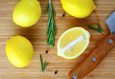 El ácido cítrico no es un sustituto del limón 