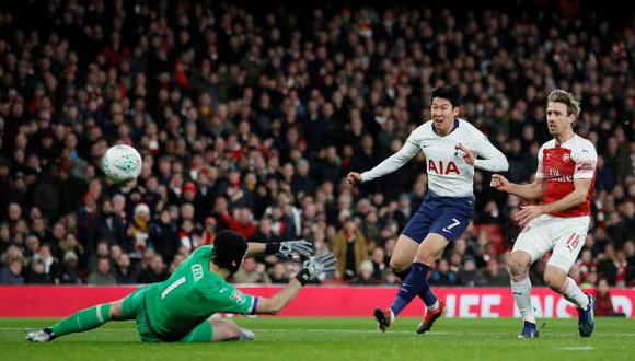 Arsenal vs. Tottenham. (Foto: Reuters)