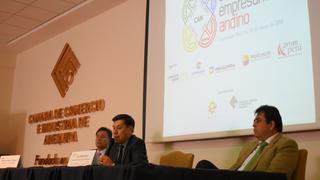 Arequipa será sede del encuentro empresarial de la Comunidad Andina