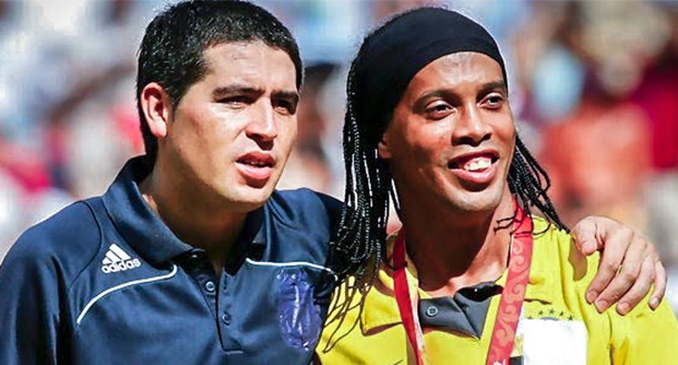 Ronaldinho Gaucho y Juan Román Riquelme suenan como refuerzos para el Chapecoense (Foto: YouTube)