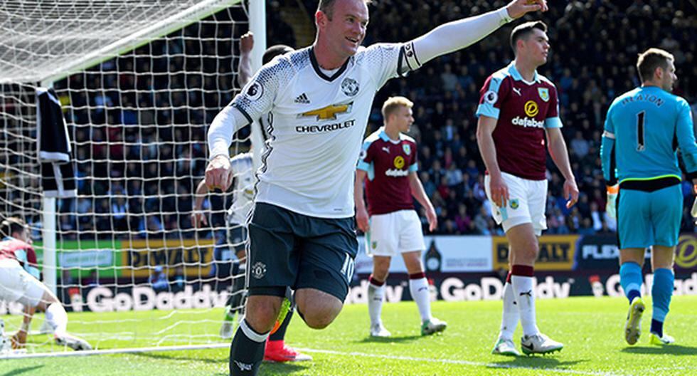 Con goles de Martial y Rooney, el Manchester United superó sin mayores problemas al Burnley. (Foto: Getty Images)