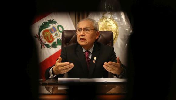 Para este lunes, Chávarry ha llamado de urgencia a los fiscales para ver el tema de la reforma de justicia. (Foto: Hugo Pérez/ El Comercio)