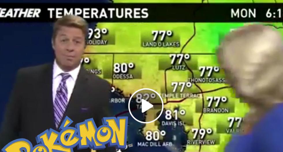 YouTube nos trae el video en el que se demuestra por qué es que la \'fiebre\' de Pokémon GO ha llegado hasta los sets de televisión. (Foto: captura)
