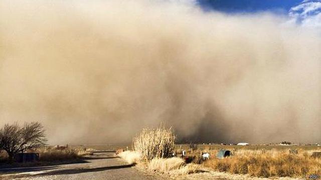 Impresionantes tormentas de polvo pueden arrasar con Oklahoma - 1