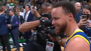 NBA: Stephen Curry se emocionó tras el título de Golden State Warriors