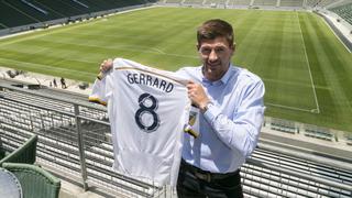 Steven Gerrard fue presentado por Los Ángeles Galaxy