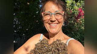 La “defensora de abejas” que retira colmenas en vez de exterminarlas en Estados Unidos 