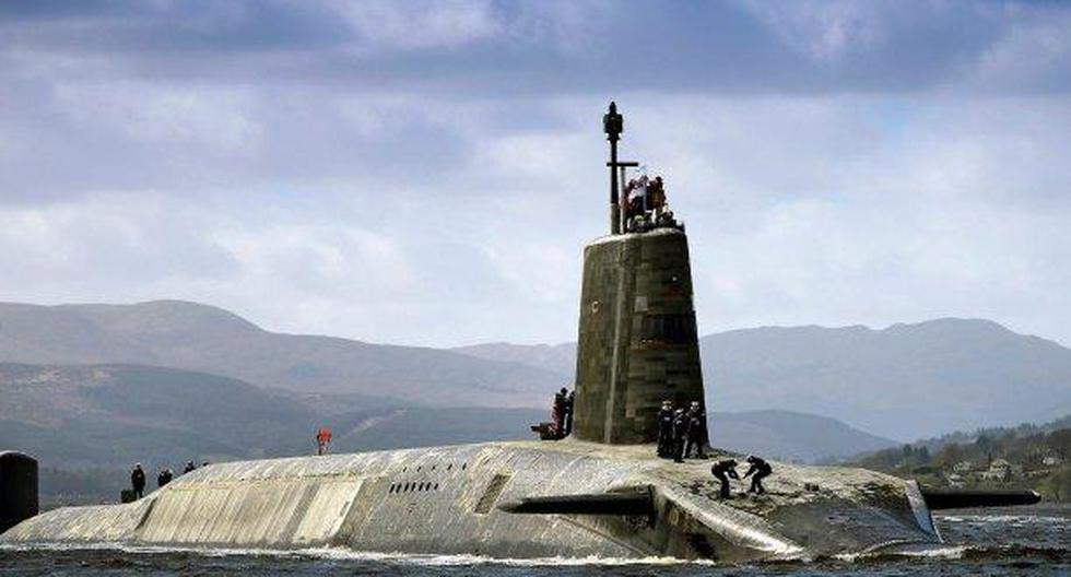 El HMS Vigilant. (Foto: Telegraph/Thomas Mc Donald)