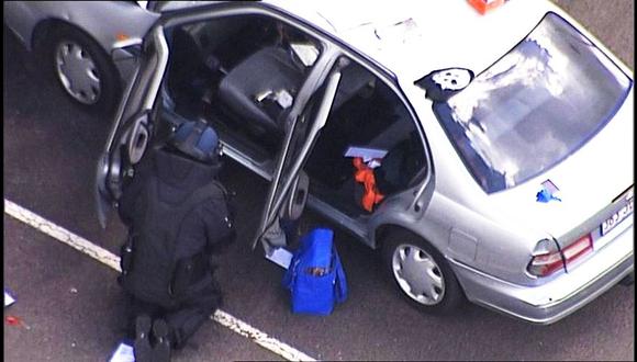 Australia: Agentes desactivan un coche bomba cerca de un centro comercial. (Foto: Captura)
