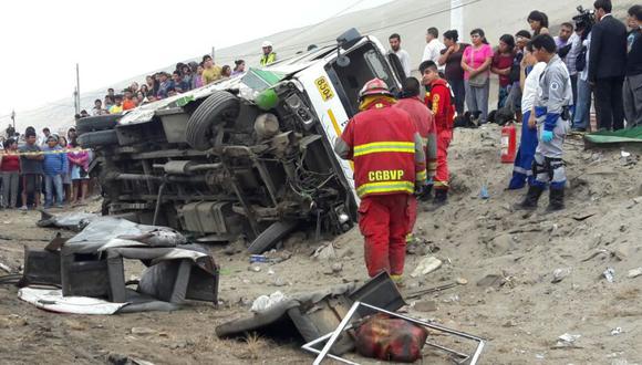 Suspenden empresa de transporte tras choque que dejó 6 muertos