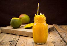 Smoothie de mango: prepara esta deliciosa bebida en cuestión de minutos