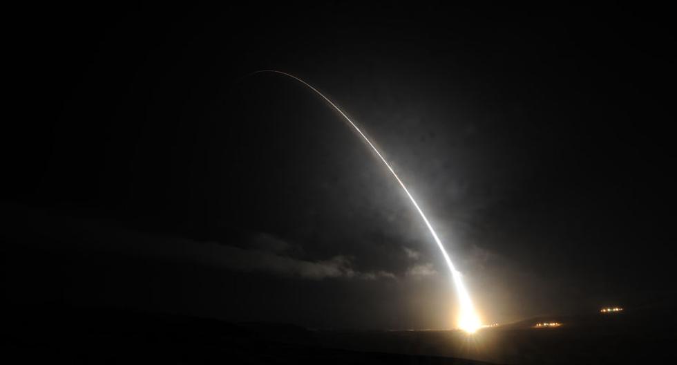 Lanzamiento del Minuteman III en septiembre de 2016. (Foto: US Airforce) | Referencial
