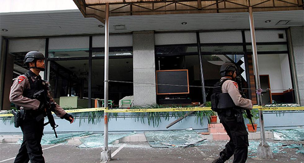 Estado Islámico asumió autoría del atentado terrorista en Yakarta, Indonesia. (Foto: EFE)