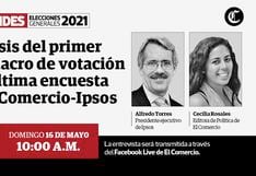 El Comercio-Ipsos: Alfredo Torres analizó los detalles del primer simulacro de votación