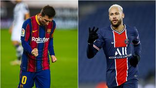 Lionel Messi y Neymar se enfrentarán en el Barcelona vs. PSG de octavos de la Champions League