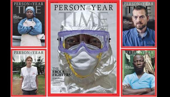 Personaje del 2014 para Time: Sanitarios que combaten el ébola