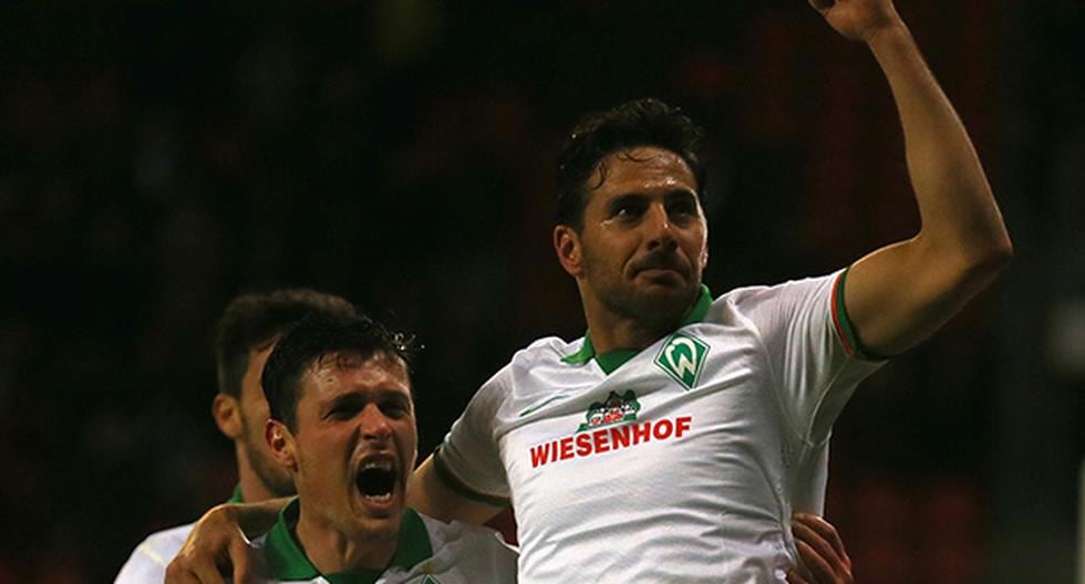 Claudio Pizarro se ha vuelto gran protagonista de la Bundesliga (Foto: Getty Images)