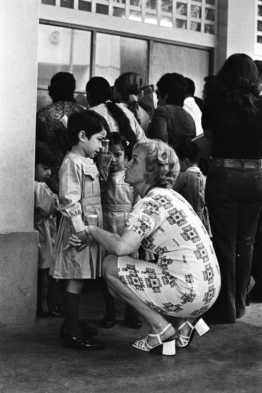 Maribel Cormack Lynch, la maestra peruana símbolo de 1972. FOTO: Archivo El Comercio.