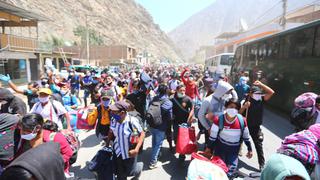 Coronavirus en Perú: 1.043 personas que estuvieron varadas llegaron a Huancavelica 