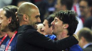 Pep Guardiola colocó a Leo Messi por encima de Sergio Agüero: “Es el mejor”