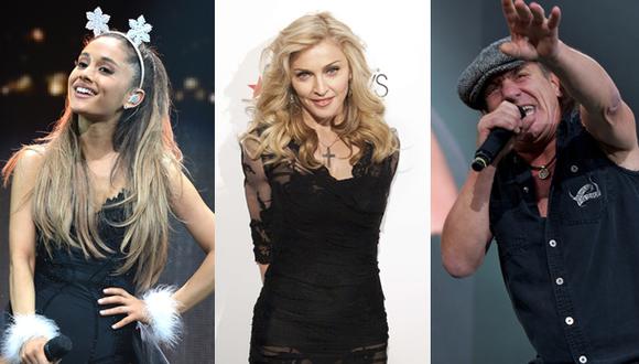 Grammy 2015: Ariana Grande, Madonna y AC/DC actuarán en la gala