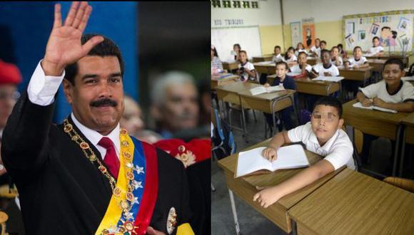 Maduro ordena a niños escribir cartas contra Obama