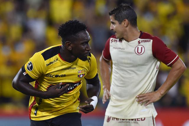 Universitario - Barcelona por Copa Libertadores. (Foto: AFP)