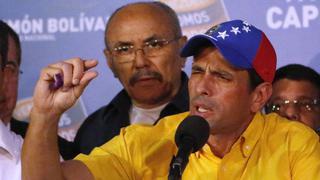 Capriles convoca protesta nacional contra los "superpoderes" de Maduro