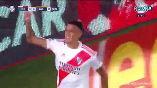 River Plate vs. Banfield: Matías Suárez convirtió el 1-0 con un gran cabezazo | VIDEO