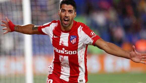 Luis Suárez ganó LaLiga 2020/2021 con el Atlético de Madrid. (Foto: AFP)