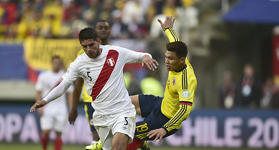 Perú le supo jugar a Colombia en Temuco (Foto: AFP)