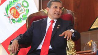 Ollanta Humala: “Hemos seguido trabajando hasta el último día”