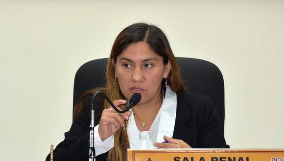 La jueza Elizabeth Arias fue elegida tras la recusación contra Richard Concepción Carhuancho. (Foto: Difusión)