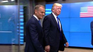 Donald Trump y Unión Europea no tienen "posición común" sobre Rusia [VIDEO]