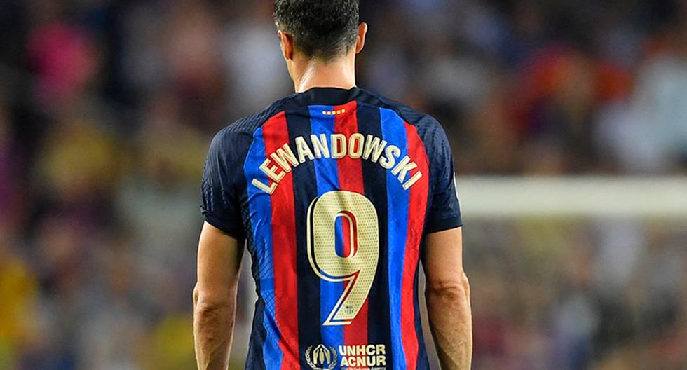 Le robaron el carro a Lewandowski: qué hizo el jugador del FC Barcelona. Foto: AFP