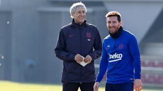 Se conocieron los secretos de la reunión íntima entre Messi y Setién: los cambios en las prácticas, la salida de Valverde y la Champions