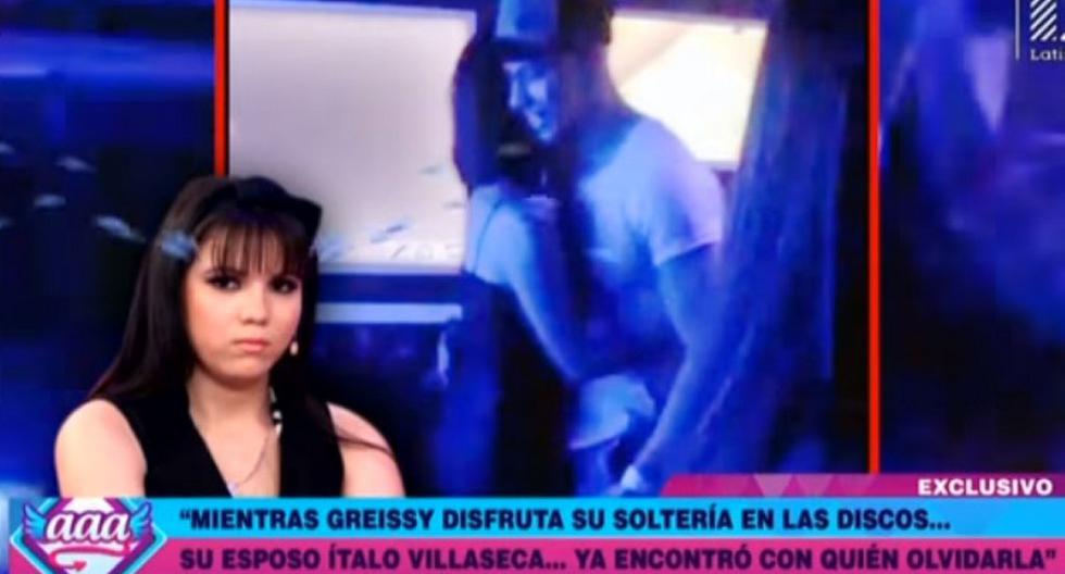 Ítalo Villaseca fue captado muy cariñoso con desconocida y guapa señorita en discoteca. Greysi Ortega lo sufre. (Foto: Captura Latina)