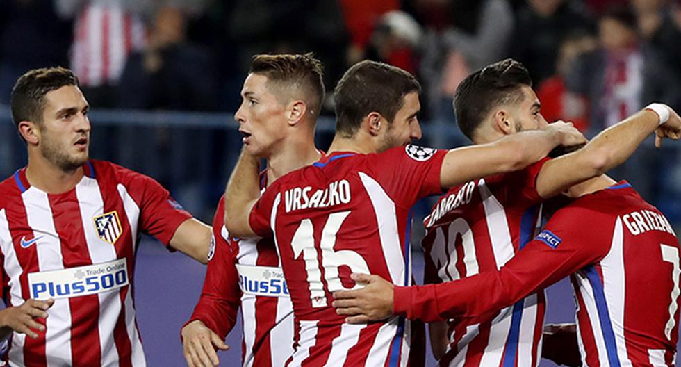 Atlético Madrid tuvo que esperar hasta el último minuto para vencer a un luchador Rostov. Los colchoneros ya están en octavos de final de la Champions League. (Foto: EFE)