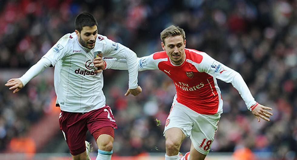 Arsenal y Aston Villa se ven las caras por la Copa FA. (Foto: Getty Images)