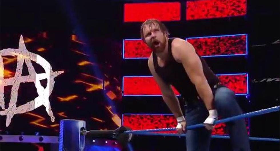 Dean Ambrose volverá a enfrentarse a AJ Styles por el título mundial de la WWE (Foto: WWE)