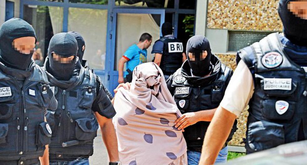 La policía detuvo a la mujer del radical Yassine Salhi. (Foto: EFE)