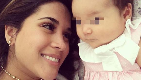 Melissa Paredes y su primogénita Mía. (Foto: Instagram)