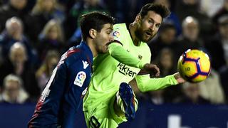 Barcelona venció 5-0 a Levante con hat-trick de Lionel Messi en condición de visitante | VIDEO