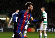 Con 2 goles de Messi: Barcelona venció 2-0 al Celtic por la Champions League