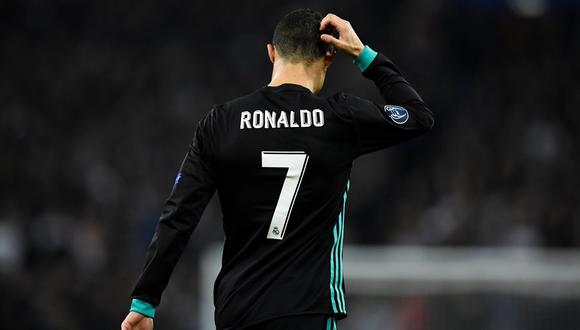 Cristiano Ronaldo buscando explicaciones. (Foto: AFP)