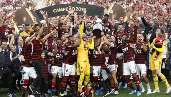 Flamengo se consagró en la Copa Libertadores 2019 en el estadio Monumental de Ate | Foto: Agencias